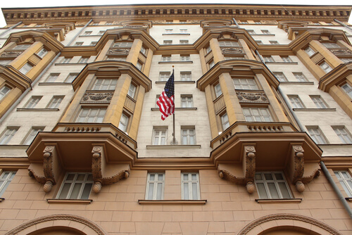 Facade of the US Consulate